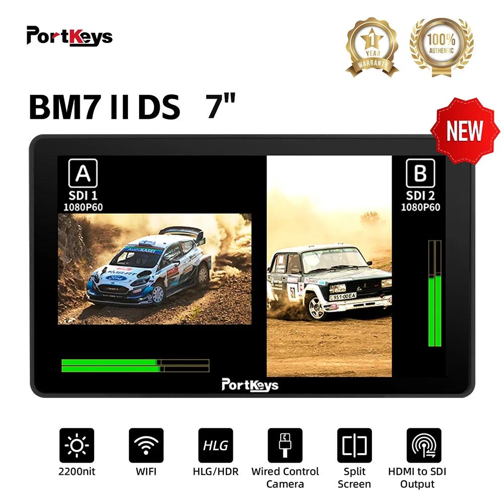 Portkeys BM7  DS ġũ ī޶ ʵ , 4K 3D LUT Ǯ HD HDMI ̵ ÷   ī޶ , 7 ġ 2200NIT